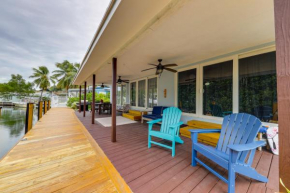 Private Pool and Dock Waterfront Key Largo Retreat